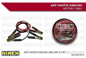 Niken uyumlu Akü Takviye Kablosu 1200 Amp 2,3 Mt (50Mm) modelleri Oto Aksesuar Shop'de. Kaliteli malzeme, hızlı kargo ve güvenli alışverişle hemen inceleyin.