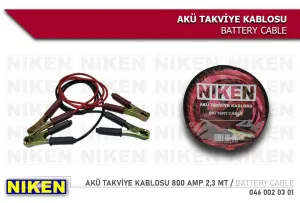 Niken uyumlu Akü Takviye Kablosu 800 Amp 2,3 MT modelleri Oto Aksesuar Shop'de. Kaliteli malzeme, hızlı kargo ve güvenli alışverişle hemen inceleyin.