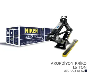 Niken uyumlu Akordiyon Kriko 1.5 T modelleri Oto Aksesuar Shop'de. Kaliteli malzeme, hızlı kargo ve güvenli alışverişle hemen inceleyin.