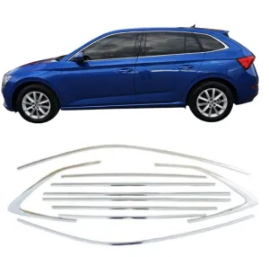 Skoda Scala 2019-Günümüz (NW1) uyumlu 2019+ 12 Parça Cam Çerçevesi modelleri Oto Aksesuar Shop'de. Kaliteli malzeme, hızlı kargo ve güvenli alışverişle hemen