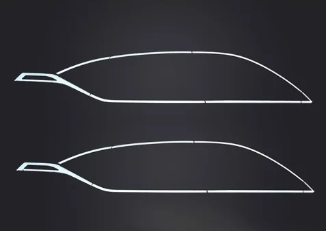 Renault Uyumlu Captur Icon 2020+ 18 Parça Cam Çerçevesi