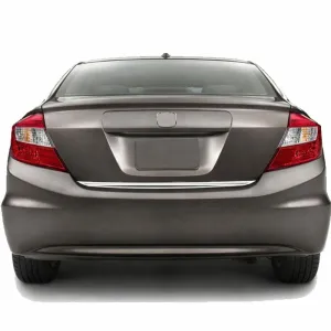 HONDA Uyumlu CIVIC SD 2012-2015 Bagaj Alt Çıtası Paslanmaz Çelik thumb 2