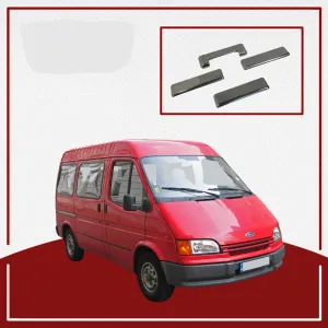 Ford Uyumlu Transit 1992-2001 Kapı Kolu Paslanmaz Çelik - Görsel 2