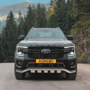 Ranger 2023+ Uyumlu Ford Glo Star Chrome Ön Koruma Demiri / PST27 - Görsel 2