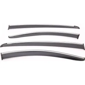 Toyota Corolla 2013-2018 (E170) uyumlu 2013-2018 Arası Chrome Style 4 Lü Set Kromlu Cam Rüzgarlığı Ön Ve Arka Parça modelleri Oto Aksesuar Shop'de. Kaliteli