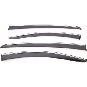 Renault Megane 2016-Günümüz uyumlu IV 2016 Sonrası Chrome Style 4 Lü Set Kromlu Cam Rüzgarlığı Ön Ve Arka Parça modelleri Oto Aksesuar Shop'de. Kaliteli