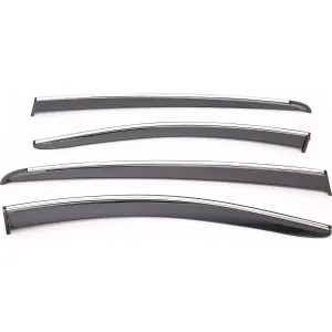Renault Fluence 2009-2020 (L38) uyumlu 2009-2016 Arası Chrome Style 4 Lü Set Kromlu Cam Rüzgarlığı Ön Ve Arka Parça modelleri Oto Aksesuar Shop'de. Kaliteli