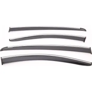 Nissan Qashqai 2021-Günümüz (J12) uyumlu 2022 Sonrası Chrome Style 4 Lü Set Kromlu Cam Rüzgarlığı Ön Ve Arka Parça modelleri Oto Aksesuar Shop'de. Kaliteli