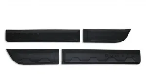 Dacia Duster 2017-2024 (HM) uyumlu 2018 Set 4 Parça Kapı Kaplama Siyah Mat Asa Kum Desen Damalı modelleri Oto Aksesuar Shop'de. Kaliteli malzeme, hızlı kargo