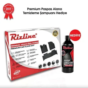 Rizline Premium Fiat Doblo 2023 Sonrası Havuzlu Paspas | Katlanabilir Ön Yolcu Koltuğu thumb 2