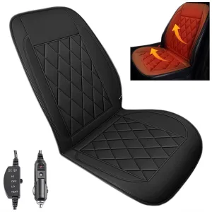 ISITMALI MİNDER SİYAH ÇAKMAKLIKLI KADEMELİ 12V TEK thumb 2