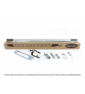 Omsa Renault Kangoo Ms Line Gri Yan Basamak 2008-2020 thumb 3