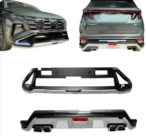 Hyundai Tucson 2020-Günümüz (NX4) uyumlu ÖN ARKA KORUMA DİFÜZÖR 2025 2026 2027 modelleri Oto Aksesuar Shop'de. Kaliteli malzeme, hızlı kargo ve güvenli