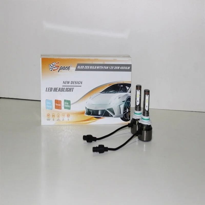 Space Led Far Ampulü Küçük Kasa Beyaz H10/36W/4800LM /12 / LAAM907