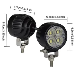 Offroad sis lambası 4 led beyaz 20w 12-30v adet uzun kablosuz /  LASS399 thumb 3