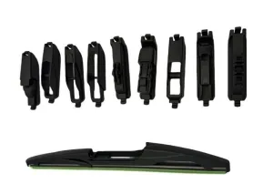 oto uzay uyumlu 9 aparatlı hibrit arka silecek kilitli model 25 cm / CASI9-25 modelleri Oto Aksesuar Shop'de. Kaliteli malzeme, hızlı kargo ve güvenli