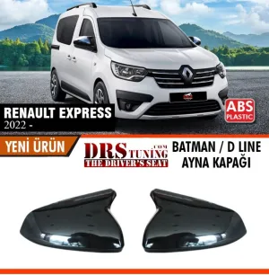 Cem Nam Tuning uyumlu Renault Express 2022 Sonrası Yarasa Ayna Kapağı modelleri Oto Aksesuar Shop'de. Kaliteli malzeme, hızlı kargo ve güvenli alışverişle