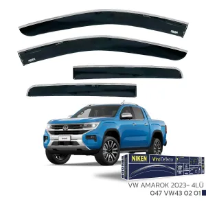 Niken Cam Rüzgarlığı uyumlu VW Amarok 2023 Sonrası - Kromlu Cam Rüzgarlığı 4Lü Parça modelleri Oto Aksesuar Shop'de. Kaliteli malzeme, hızlı kargo ve güvenli