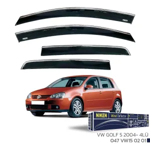 Niken Cam Rüzgarlığı uyumlu VW Golf 5 2004-2008 - Kromlu Cam Rüzgarlığı 4Lü Parça modelleri Oto Aksesuar Shop'de. Kaliteli malzeme, hızlı kargo ve güvenli