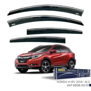 Honda HR-V 2014-2021 (RU) uyumlu 2014 Sonrası - Niken Kromlu Cam Rüzgarlığı 4'lü modelleri Oto Aksesuar Shop'de. Kaliteli malzeme, hızlı kargo ve güvenli