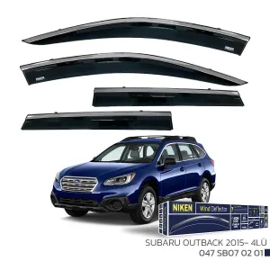 Niken Cam Rüzgarlığı uyumlu Subaru Outback 2015 Sonrası - Kromlu Cam Rüzgarlığı 4Lü Parça modelleri Oto Aksesuar Shop'de. Kaliteli malzeme, hızlı kargo ve