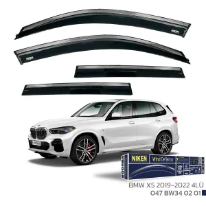 BMW X5 2018-Günümüz (G05) uyumlu 2019 - Kromlu Cam Rüzgarlığı 4Lü Parça modelleri Oto Aksesuar Shop'de. Kaliteli malzeme, hızlı kargo ve güvenli alışverişle