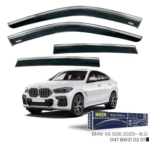 BMW X6 2019-Günümüz (G06) uyumlu G06 2020 - Kromlu Cam Rüzgarlığı 4Lü Parça modelleri Oto Aksesuar Shop'de. Kaliteli malzeme, hızlı kargo ve güvenli
