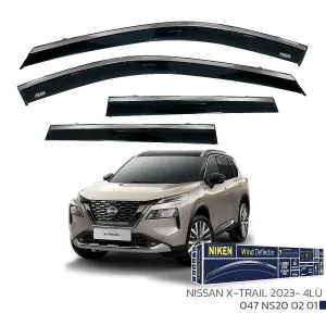 Nissan X-Trail 2021-Günümüz (T33) uyumlu 2023 Kromlu Cam Rüzgarlığı 4Lü Parça modelleri Oto Aksesuar Shop'de. Kaliteli malzeme, hızlı kargo ve güvenli