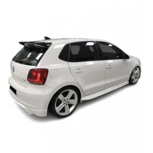 Volkswagen Polo 2009-2017 (6R) uyumlu (2010 - 2017) Arası Aero Yan Marşpiyel (VAKUM) Parlak Siyah Boyalıdır modelleri Oto Aksesuar Shop'de. Kaliteli malzeme,