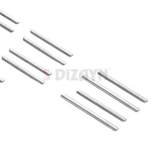 S-Dizayn Fiat Egea Krom Ön Tampon Alt Çıtası Diamond Model 14 Prç. 2020 Üzeri (Mat Krom) A+ Kalite - Görsel 4