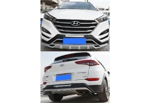 Hyundai Tucson 2015-2020 (TL) uyumlu Ön ve Arka Tampon Koruma Difüzör 2015-2018 A+ Kalite modelleri Oto Aksesuar Shop'de. Kaliteli malzeme, hızlı kargo ve