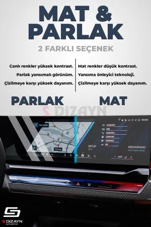 Drs Tuning Bmw 7 Serisi 9H Nano Kapı Ekranı Koruyucu (MAT) 2023-2025 A+ Kalite - Görsel 5