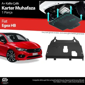 Fiat Egea Cross 2015-Günümüz uyumlu Sedan Çelik Karter Muhafaza Koruma 2015 Üzeri A+ Kalite modelleri Oto Aksesuar Shop'de. Kaliteli malzeme, hızlı kargo ve