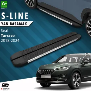 Seat Tarraco 2018-Günümüz (KN2) uyumlu S-Line Krom Yan Basamak 193 Cm 2018-2024 A+ Kalite modelleri Oto Aksesuar Shop'de. Kaliteli malzeme, hızlı kargo ve