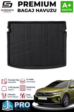 s-dizayn uyumlu VW Taigo 3D Pro Bagaj Havuzu 2020 Üzeri A+ Kalite modelleri Oto Aksesuar Shop'de. Kaliteli malzeme, hızlı kargo ve güvenli alışverişle hemen