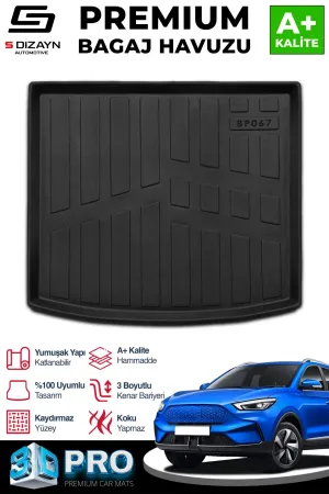 MG ZS 2017-Günümüz (ZS) uyumlu Elektrikli 3D Pro Bagaj Havuzu 2021 Üzeri A+ Kalite modelleri Oto Aksesuar Shop'de. Kaliteli malzeme, hızlı kargo ve güvenli