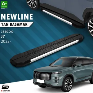 S-Dizayn Jaecoo J7 NewLine Krom Yan Basamak 183 Cm 2023 Üzeri thumb 1