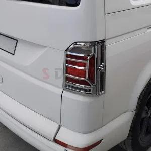 S-Dizayn VW Transporter T6 Abs Krom Stop Çerçevesi 2 Prç. 2015-2019 - Görsel 4