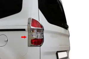 S-Dizayn Ford Courier Stop Çerçevesi 2 Prç. Abs. Krom 2014-2022 thumb 2