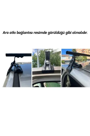 Skoda Rapid Tavan Sepeti Ve Oluksuz Ara Atkı Tavan Çıtasız Araçlara - Görsel 3