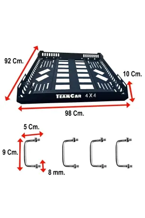 Oto Tavan Sepet Bagajı Off Road Tip Tüm Araçlara Uyumlu thumb 3