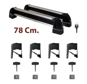 Oto Kayak Snowboard Taşıyıcı 2 li Kilitli 78 cm thumb 3