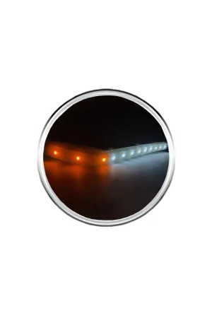 Doğan Slx Uyumlu Far Çıtası Ledli Sinyalli Far Kaşı Sağ Sol 2 Li Takım - Görsel 2