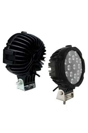 Off Road Sis Lambası Siyah 16 Cm Yuvarlak 17 Led 1 Adet thumb 2