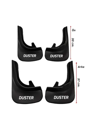 Dacia Duster 2010-2017 (HS) uyumlu Paçalık Tozluk Çamurluk Ön Arka 4 Lü Set modelleri Oto Aksesuar Shop'de. Kaliteli malzeme, hızlı kargo ve güvenli