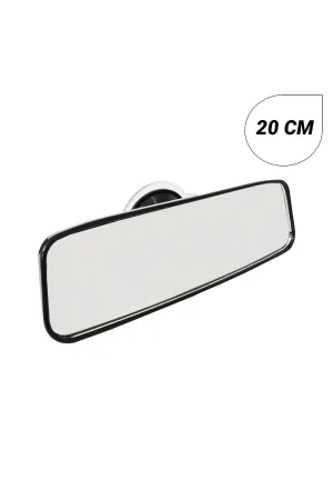 Oto Iç Dikiz Aynası Vantuzlu Ayna Düz Cam 20 Cm thumb 2