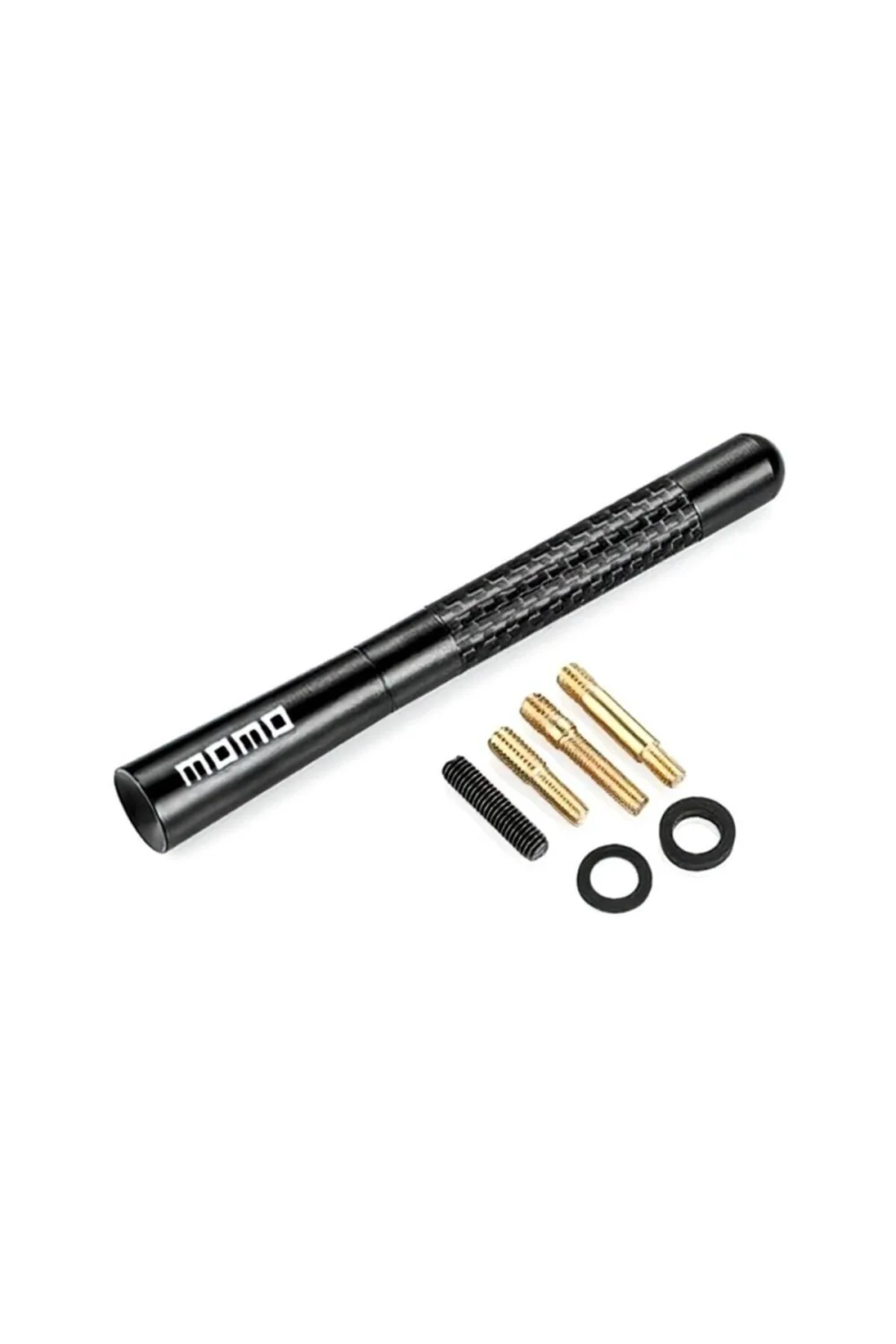 Fiat Punto Karbon Fiber Anten Çubuğu Siyah