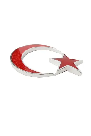 Oto Arma Türk Bayrağı Ay Yıldız Reflektörlü thumb 3