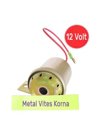 Oto Geri Vites Sireni Yüksek Sesli Metal 12 Volt thumb 2