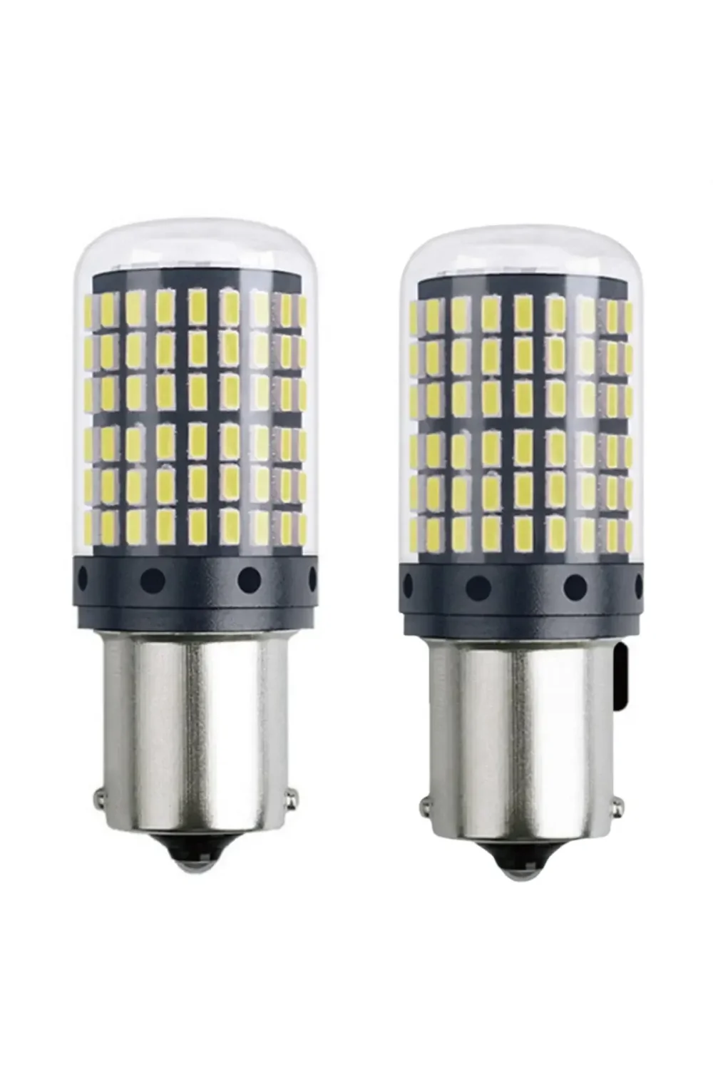 Dekoratif led ampul tek duy beyaz   144led 1156  p21w / LAAM974-1